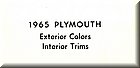 Image: 65_Plymouth_Exterior_Colors_Tops_1