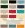 1961 Paint Chip Charts